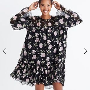 Ulla Johnson Dahlia Silk Dress Size 4 Medium Size 6 Floral